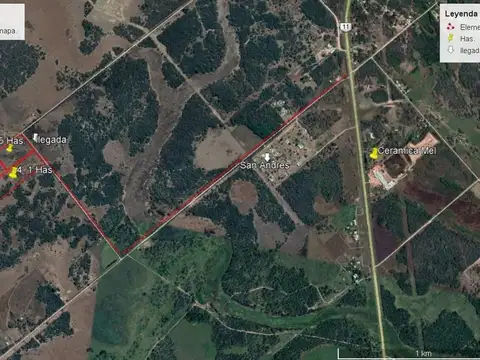 4 Ha Entre Rutas 11 Y 16