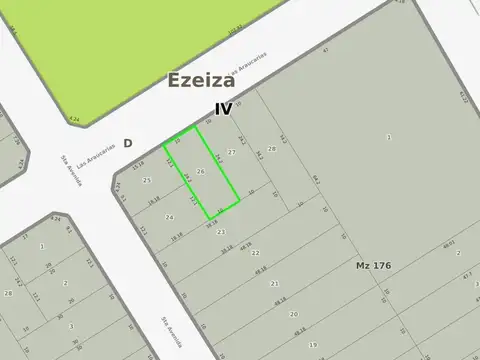 Las Araucarias e/ 5ta avenida y Los Sauces