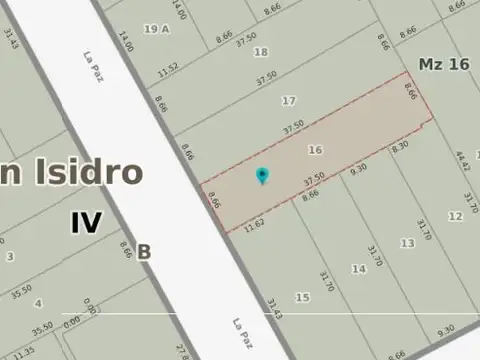 Terreno en Venta de 324,0 m2
