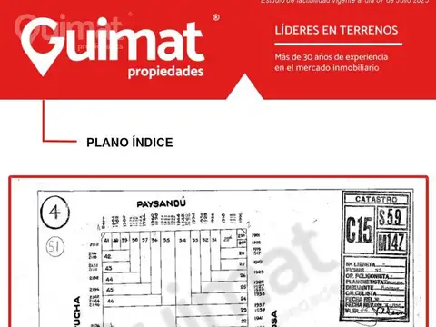 Terreno en Venta de 613,0 m2