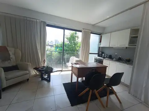 Venta Monoambiente Con Balcon Pileta Parrilla Villa Crespo