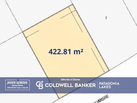 VENTA Lote | Terreno 422.81 m² B° Altos de la Vega Chacra 26 San Martín de los Andes