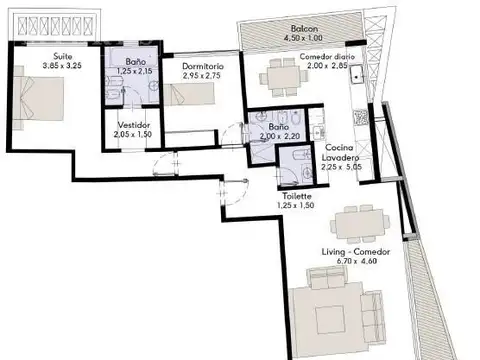 Departamento en venta en Yoo 5, Nordelta