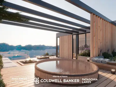 VENTA Departamento de lujo 706 B | 75m2 Costa de lago. Complejo UNIQ Villa La Angostura