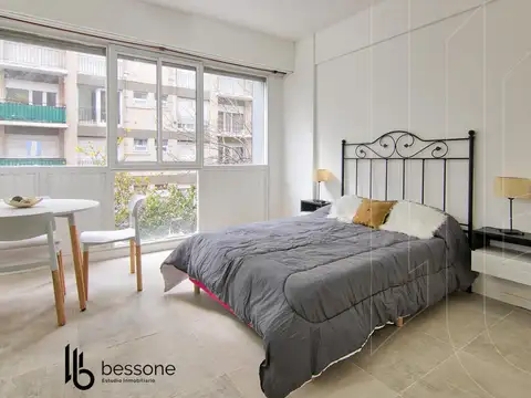 Departamento Ambiente Reciclado Amoblado A la Calle Plaza Colon