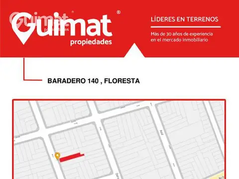 Terreno en Venta en Floresta, USD 450.000