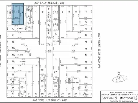 TERRENO APTO PB+10 PISOS BARRIO ECHESORTU