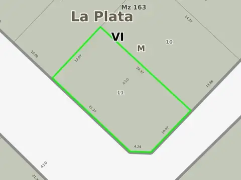 Terreno en Venta de 334,0 m2