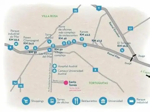 Terreno en Venta en Santo Tomas, USD 45.000