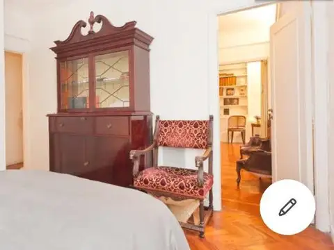 Semipiso. 4 amb con patio y jardín en Recoleta