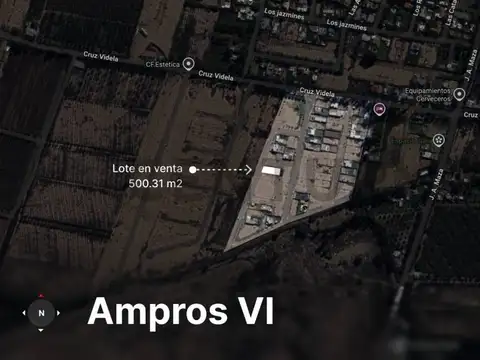 Terreno en Venta de 500,0 m2