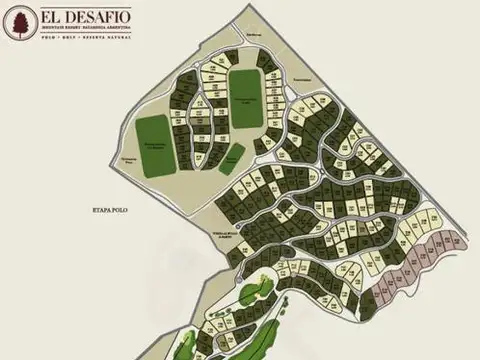 EL DESAFIO Mza G frente a hoyo 5 DE GOLF