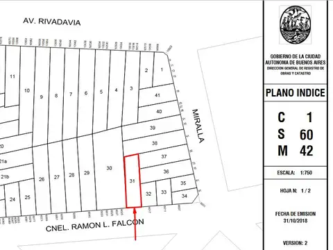 Coronel Ramón Lorenzo Falcón 6000