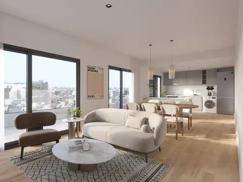 Departamento 4 ambientes con 3 baños