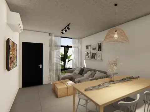 Casa 3 ambientes con 2 baños