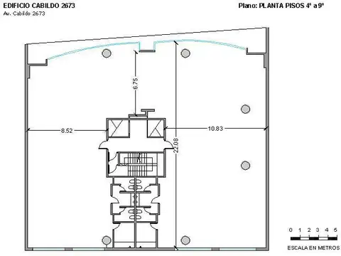 Alquiler de oficina de 520 m2 en Nuñez