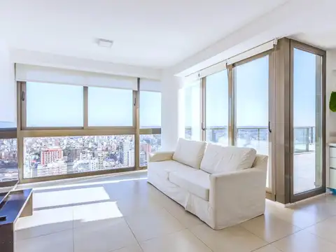 Venta Depto 3 Ambientes Torre Weik Piso 31 con Terraza Belgrano