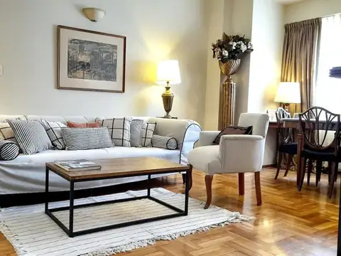 Alquiler 3 ambientes Recoleta Amoblado