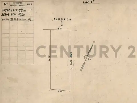 Terreno en Venta en Villa del Parque, USD 1.200.000