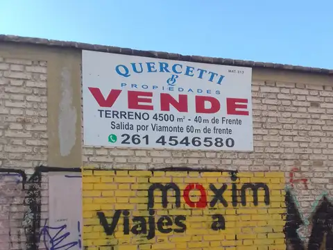 Terreno en Venta 60  mts Fondo