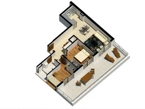 Departamento en Venta de 2 dormitorios