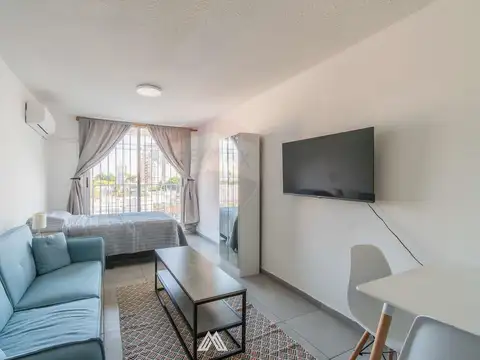 ALQUILO MONOAMBIENTE AMUEBLADO BLANQUEADA BALCON