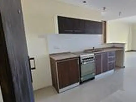 Venta monoambiente con balcon aterrazado y cochera