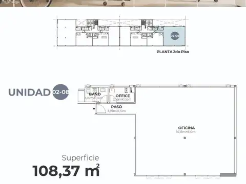 Oficina en  Rada Tilly