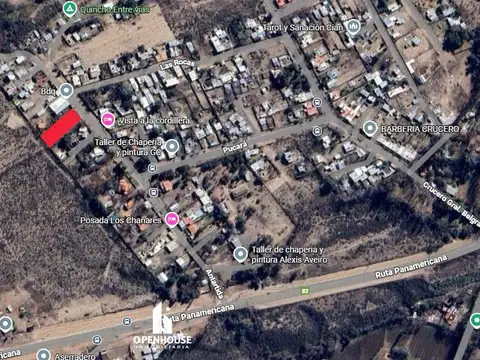 Terreno en Venta 60  mts Fondo