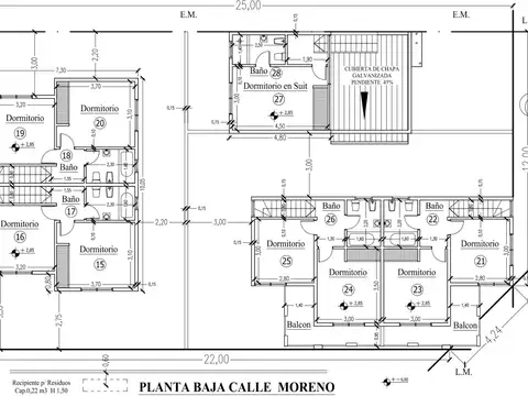 Departamento 3 ambientes con 1 baño