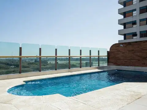 Alquiler amoblado temporario departamento Terraza - AMENITIES Vig24hs Pileta Gimnasio