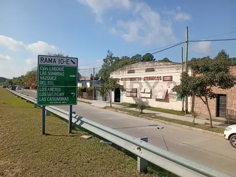 EXCELENTE GALPÓN SOBRE RUTA 1 KM 4,2 COLECTORA ESTE 475 M2