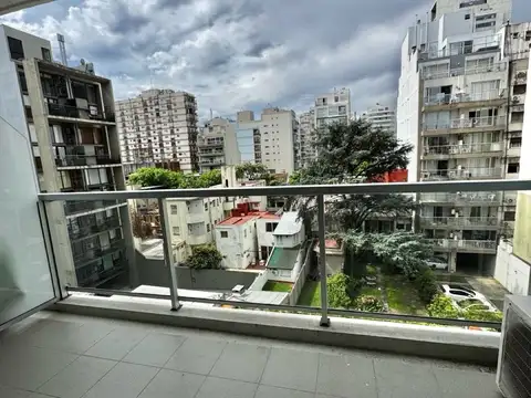 Departamento monoambiente en Belgrano con cochera y piscina, amenities