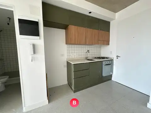 Departamento Monoambiente con 1 baño