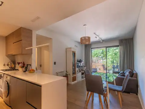 Departamento 2 ambientes con 1 baño