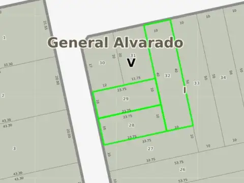 Terreno en Venta de 874,0 m2
