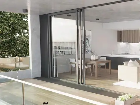 Departamento 3 ambientes con 2 baños