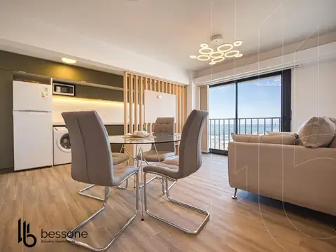 Departamento 2 ambientes con 1 baño