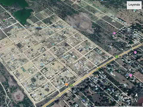 Terreno en Venta 15  mts Frente