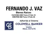 Fernando J Vaz Bienes Raices CPI 8465 adherido al sistema Coldwell Banker