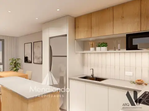 Semipiso 2 amb. (58m2) frente c/ Balcón. EN POZO - Zona Güemes Aldrey