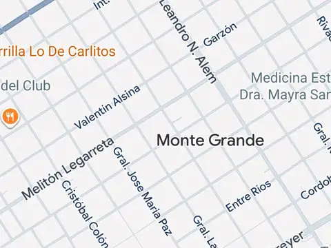 Terreno en Venta en Monte Grande, USD 55.000