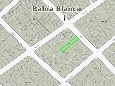 Terreno en venta - 574Mts2 - Bahía Blanca