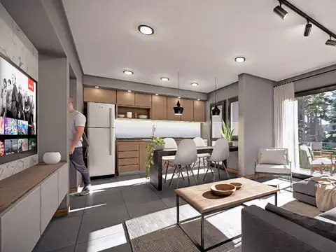 Departamento en Venta de 1 dormitorio