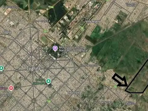 Campo sobre Ruta 11 - Berisso