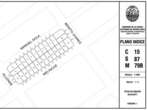 Terreno en Venta de 170,0 m2