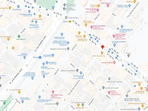 Avenida Santa Fe y Fray Justo Santa María de Oro