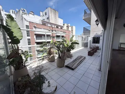4 Ambientes en Palermo con Balcón terraza