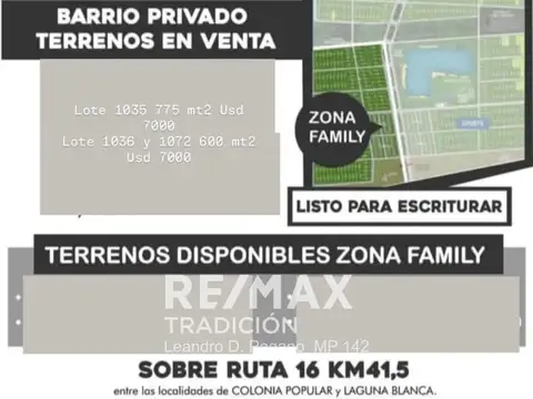 La Mansa Ruta 16 km 41,5