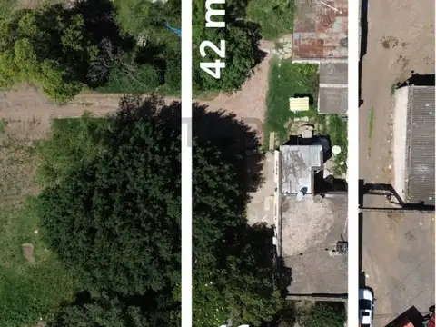 Terreno en Venta 42  mts Fondo